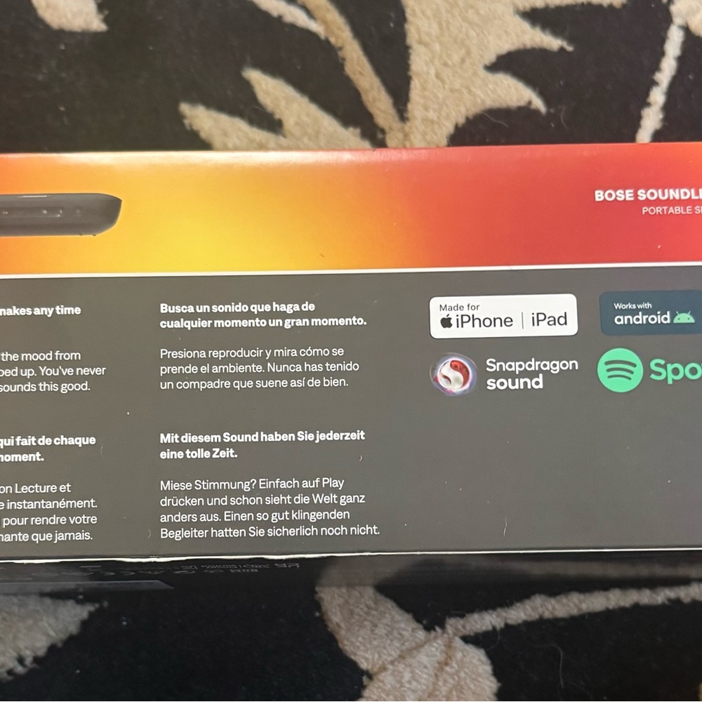 NWT Bose Black Wireless Speaker - Picture 5 of 6
